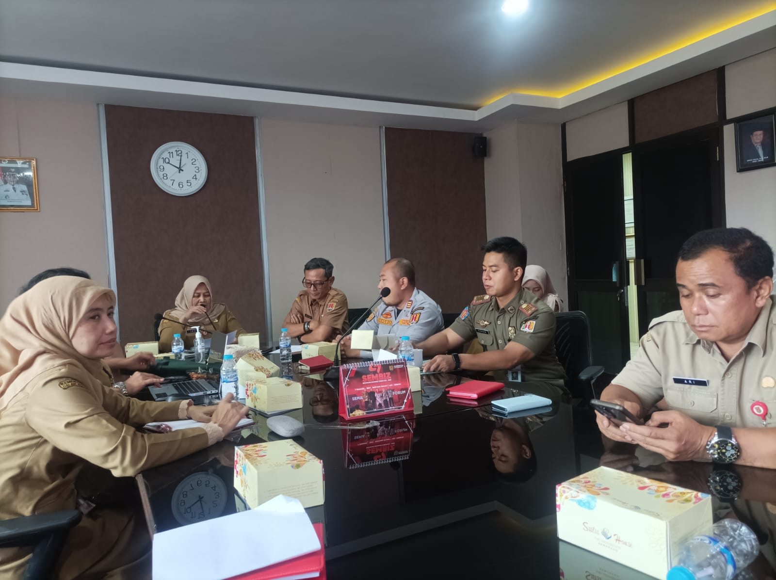 Diskominfo Kota Semarang Ikut Serta dalam Rapat Persiapan HUT Ke-53 KORPRI 